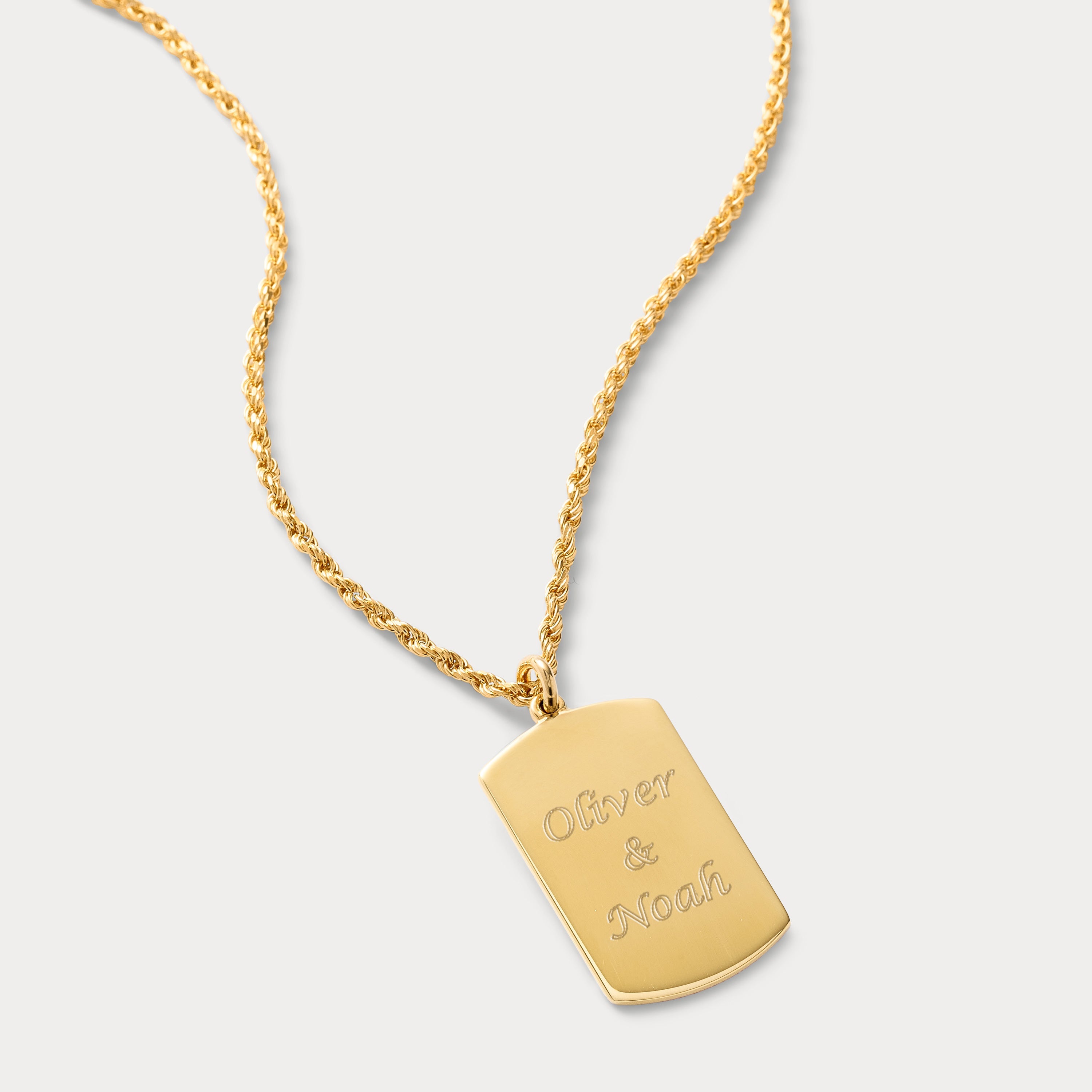 14k gold deals fingerprint pendant