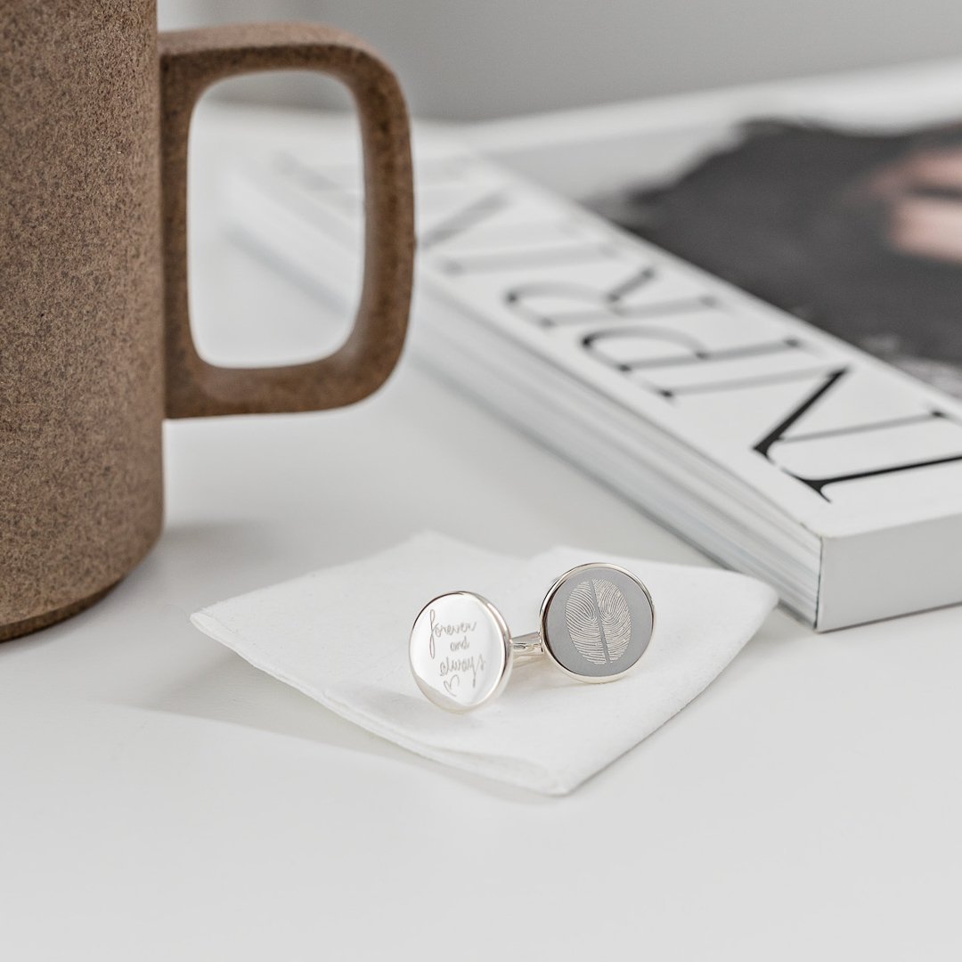 Groom Cufflinks: The Perfect, Sentimental Gift For A Groom On His Wedding Day - Deja Marc Australia HQ