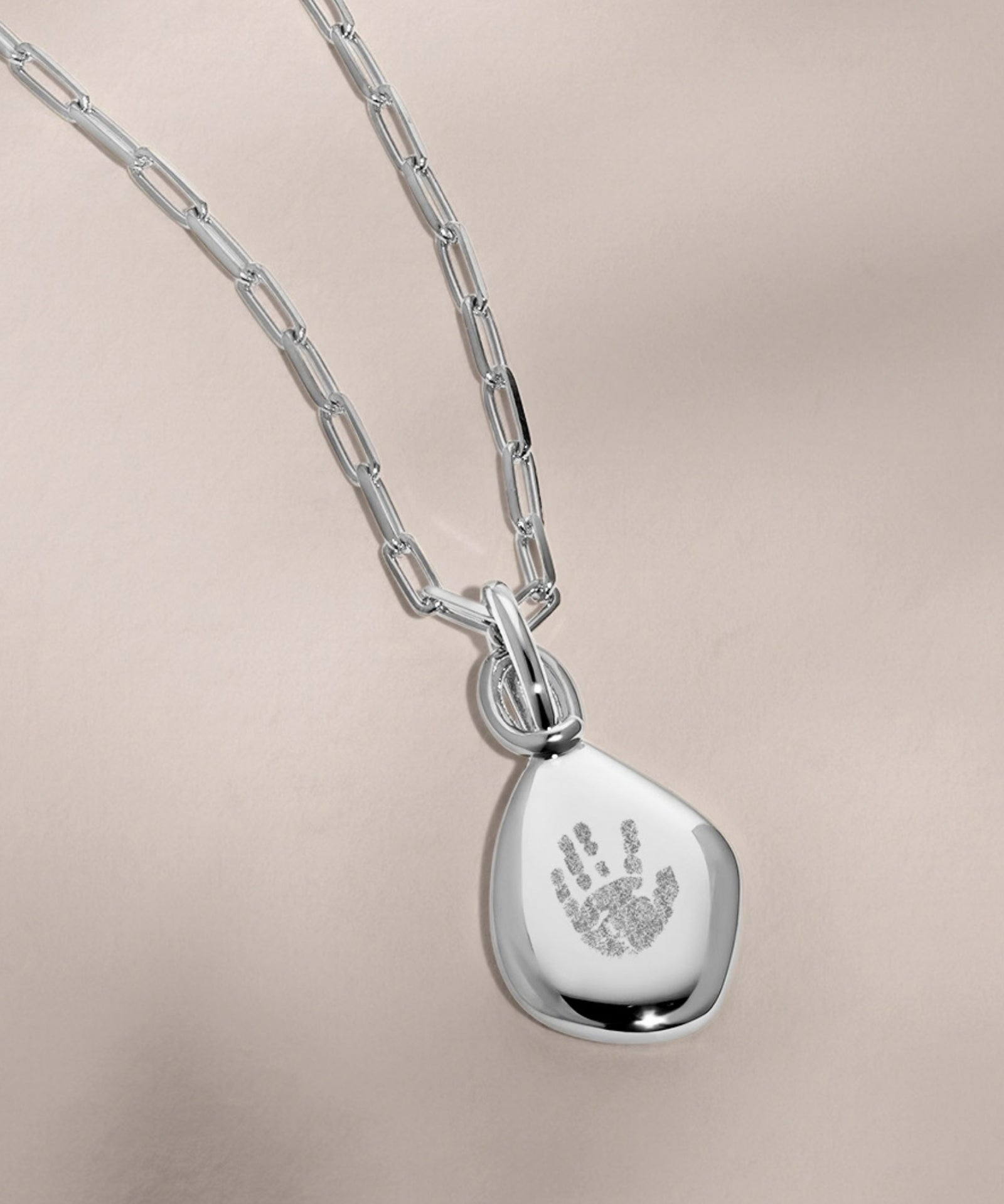The Handprint Knot Necklace