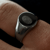 2025 - The Classic Fingerprint Signet Ring - Deja Marc Australia HQ