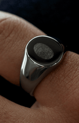2025 - The Classic Fingerprint Signet Ring - Deja Marc Australia HQ