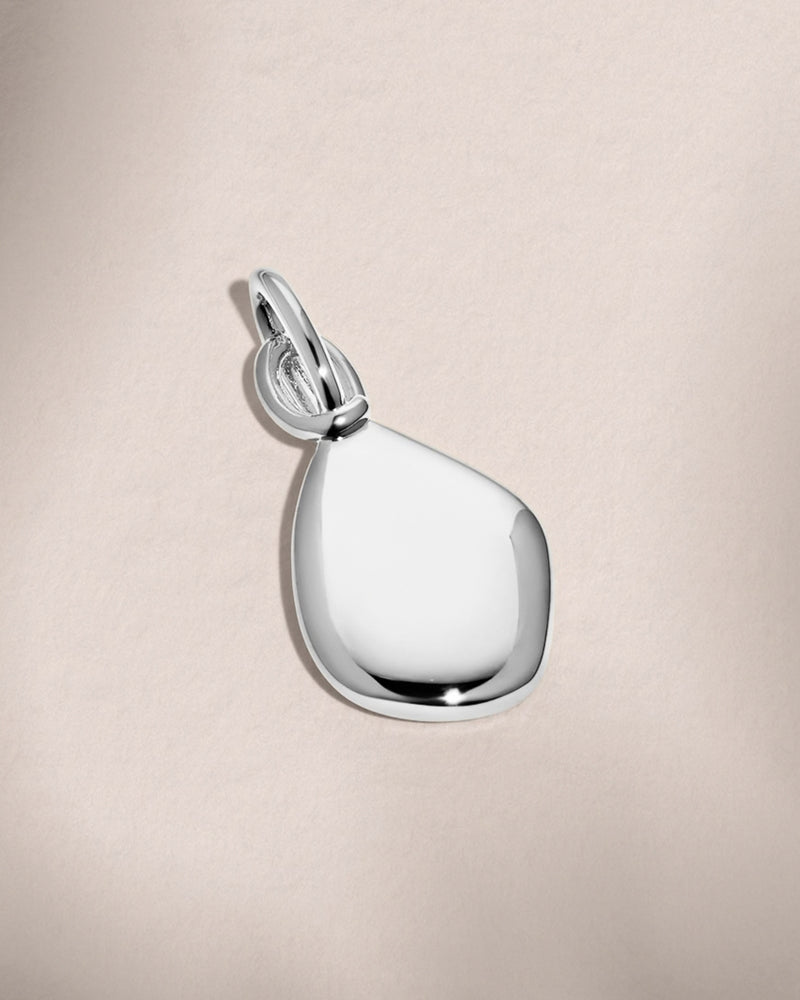 The Duo Fingerprint Knot Pendant