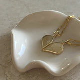 18k Gold | Paperclip Chain | Fingerprint