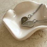 Sterling Silver | Diamond Chain | Handwritten Initial