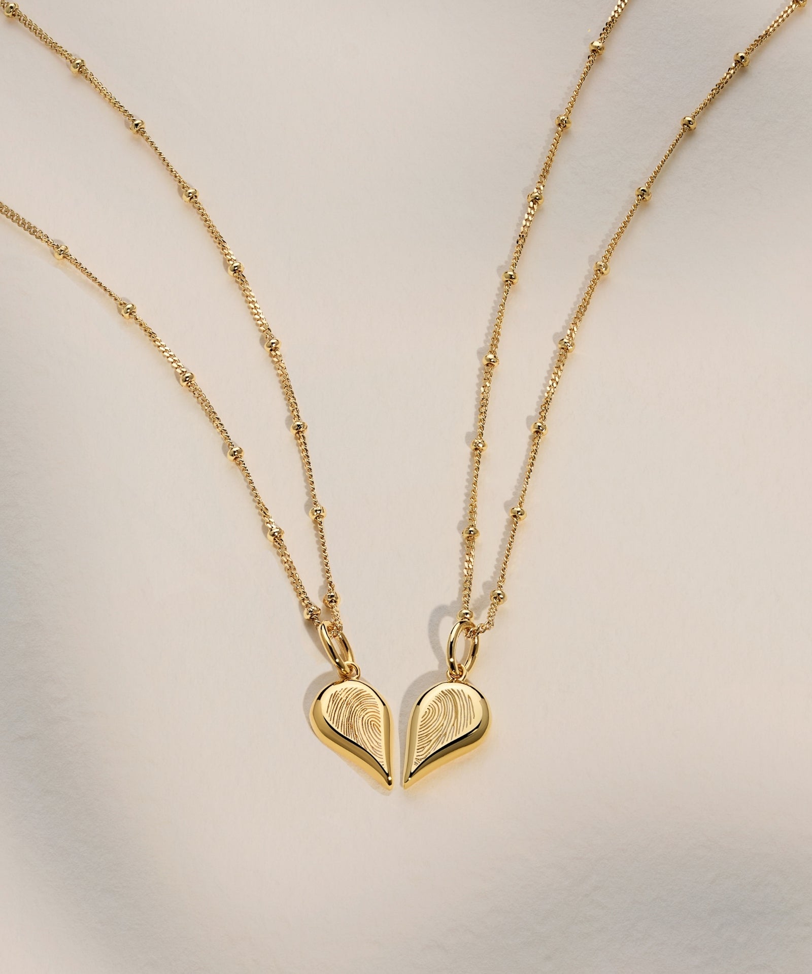 18k Gold Vermeil | Bobble Chain | Fingerprint