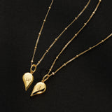 18k Gold Vermeil | Bobble Chain | Handwritten Initial