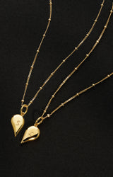 18k Gold Vermeil | Bobble Chain | Digital Initial