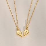 18k Gold Vermeil | Diamond Chain | Handwritten Initial