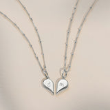 Sterling Silver | Bobble Chain | Handwritten Initial