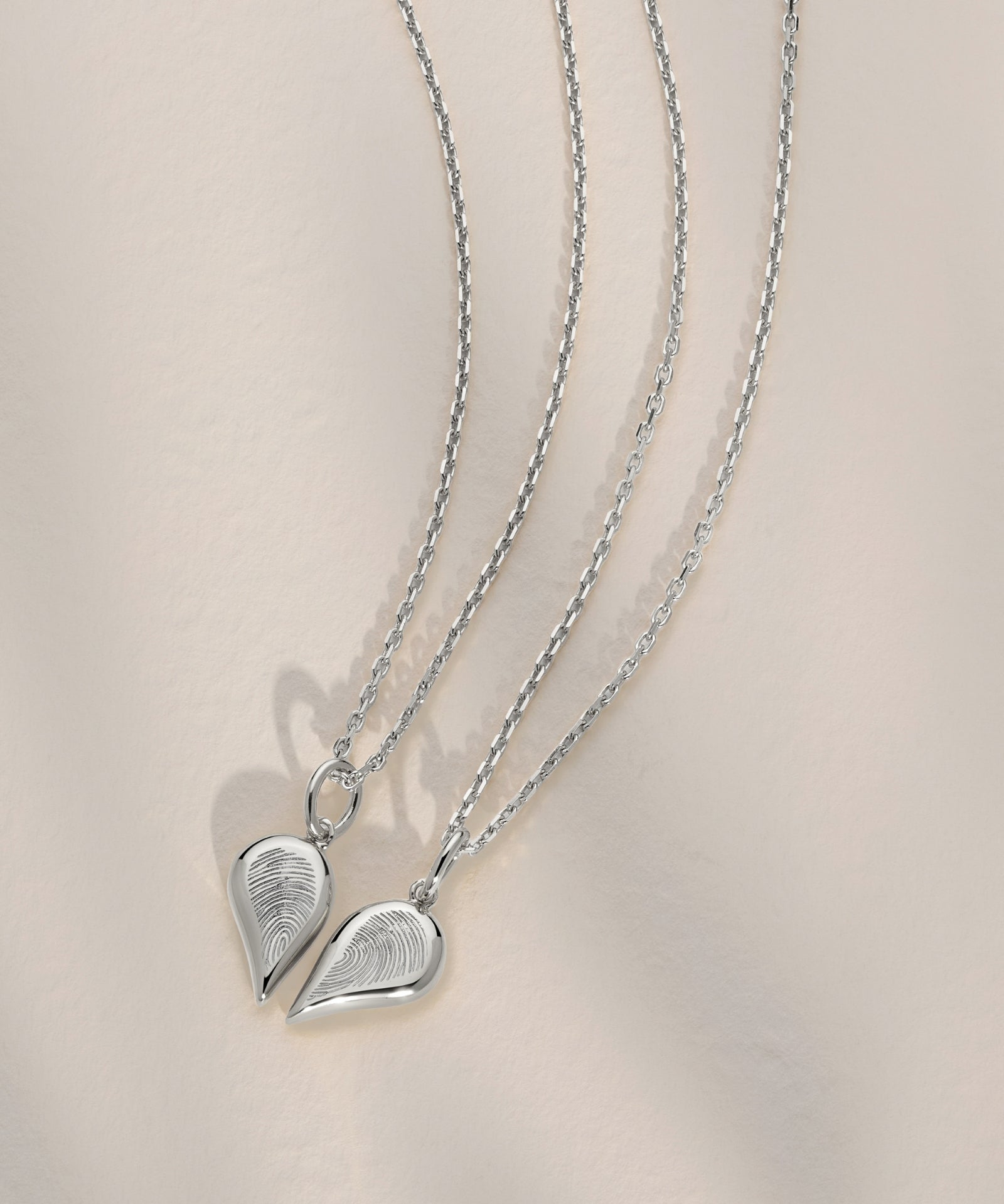 Sterling Silver | Diamond Chain | Fingerprint