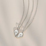 Sterling Silver | Diamond Chain | Handwritten Initial