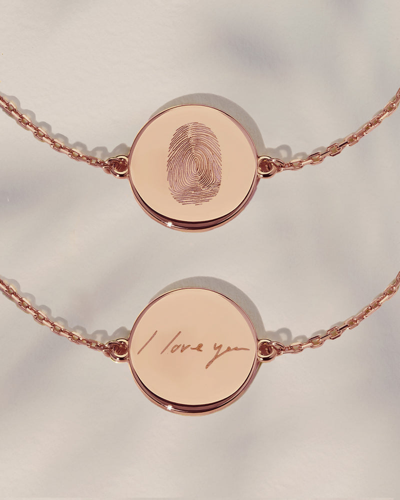 The Fingerprint & Handwriting Bracelet