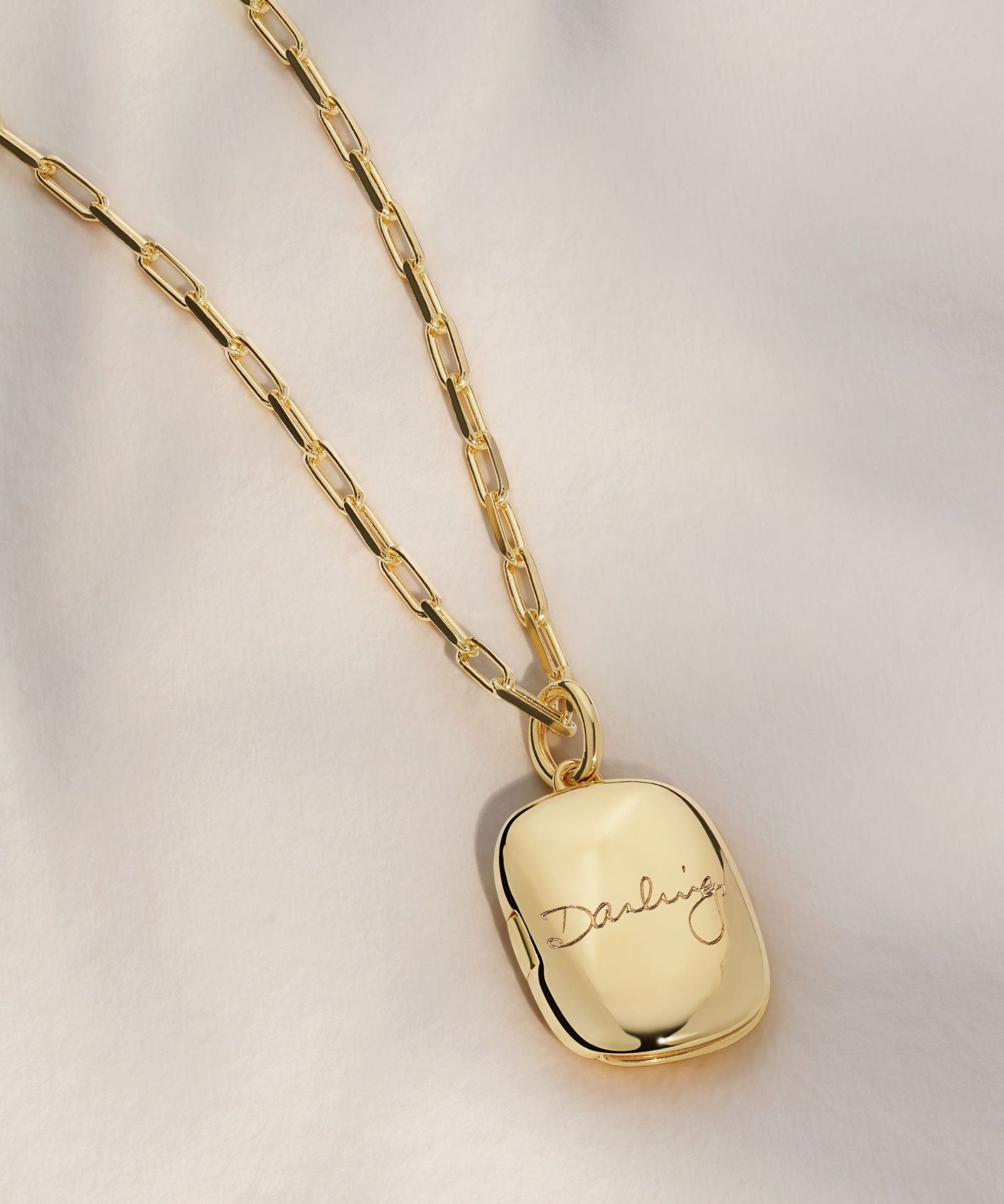 18k Gold Vermeil | Paperclip Chain