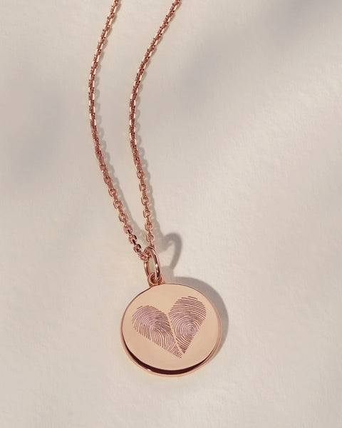 HeartDuoFingerprintNecklaceDia