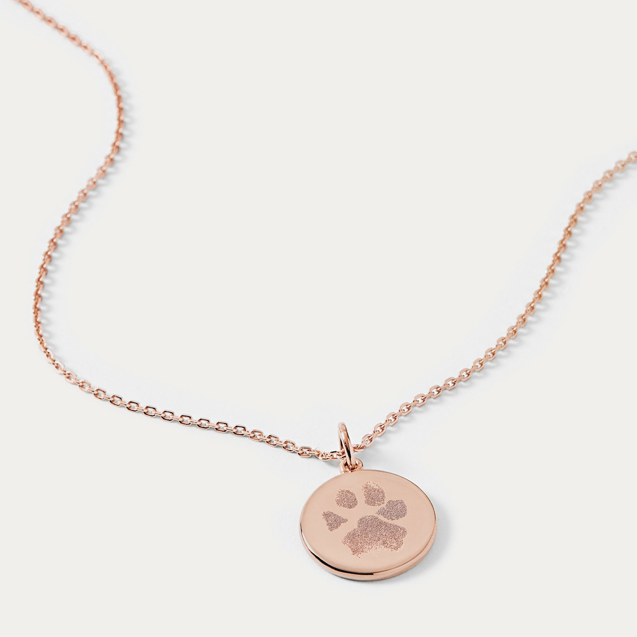 The Paw Print Necklace Diamond Chain