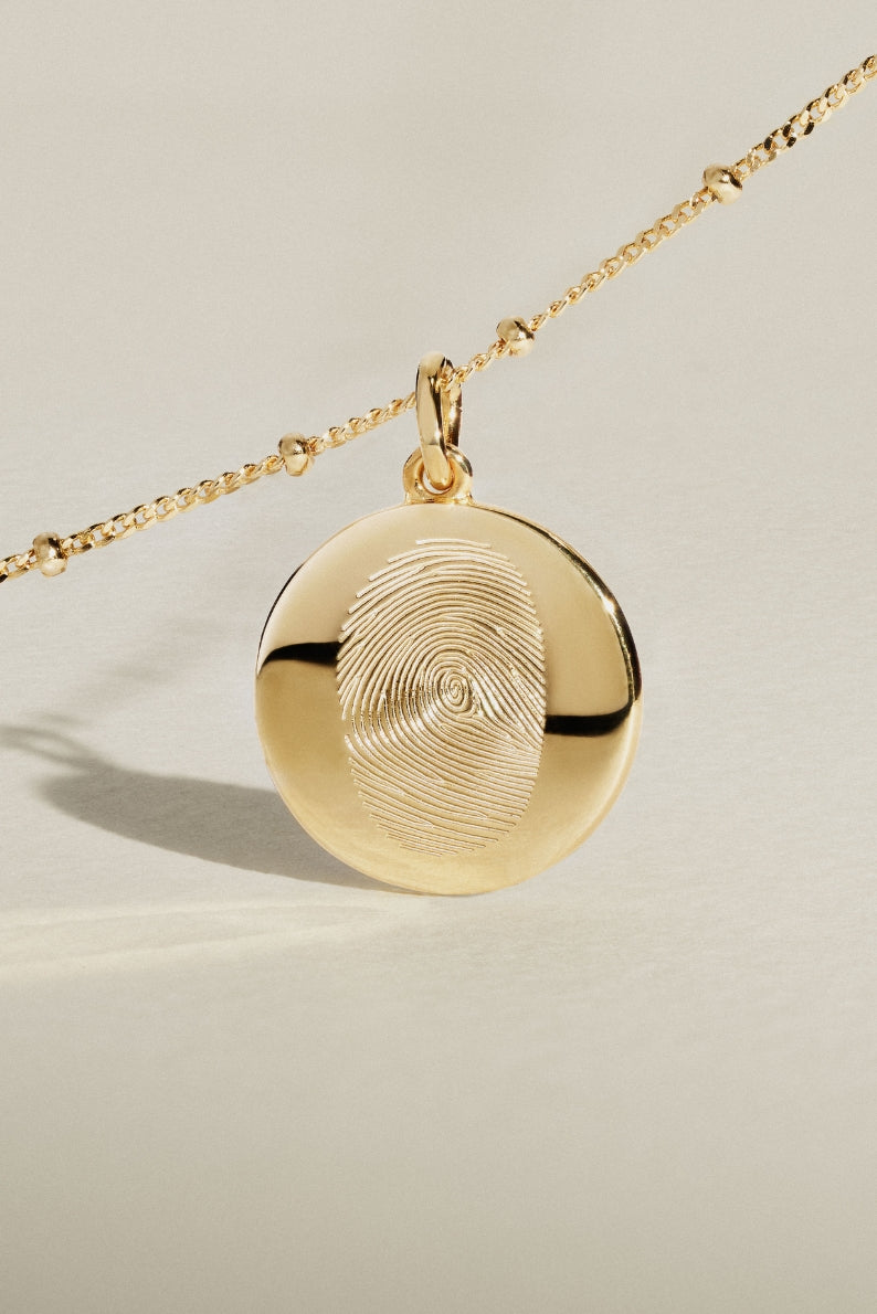 Deja Marc | The Trio Fingerprint Necklace – Deja Marc Australia HQ