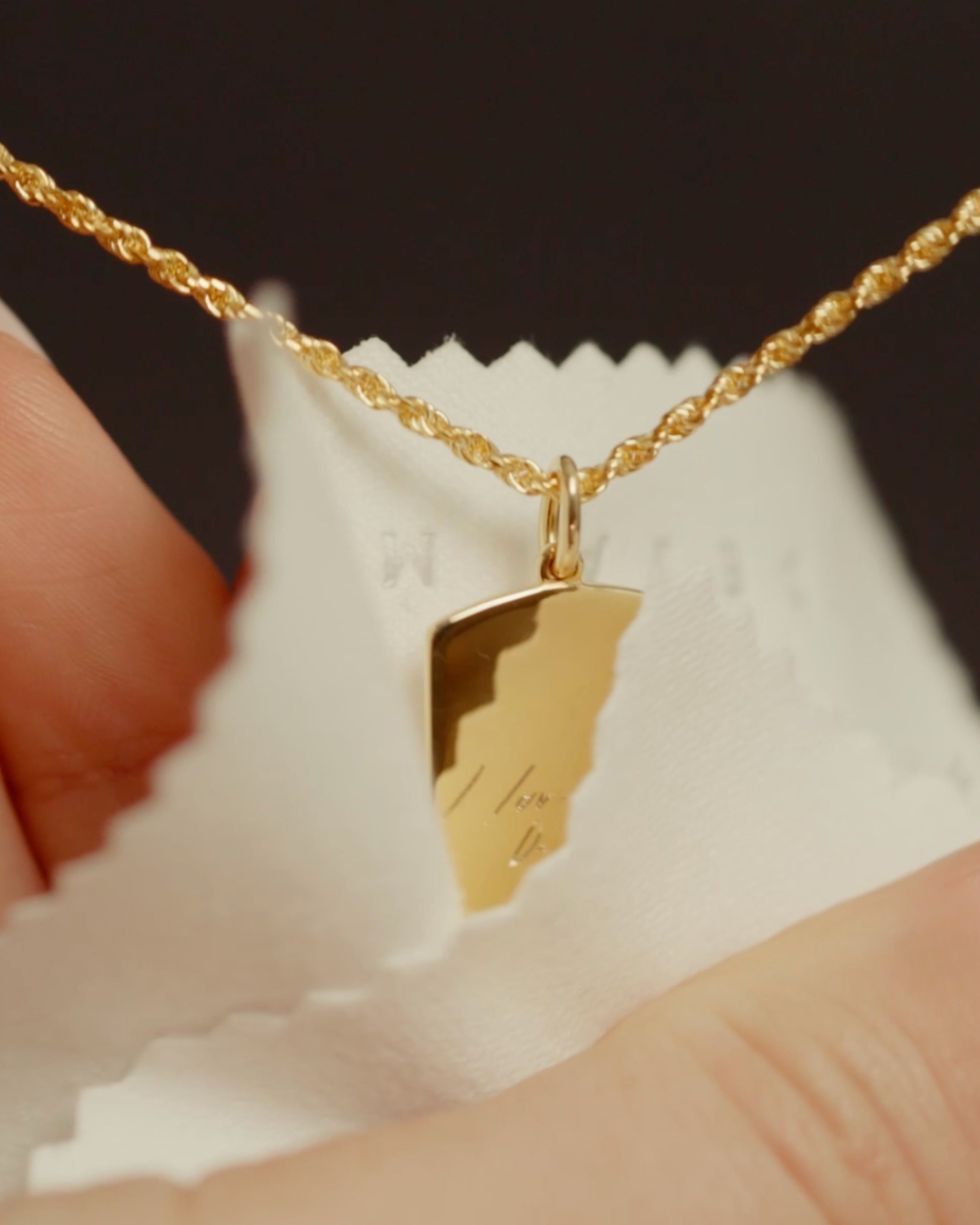 Deja Marc | The Double Sided Fingerprint Pendant – Deja Marc
