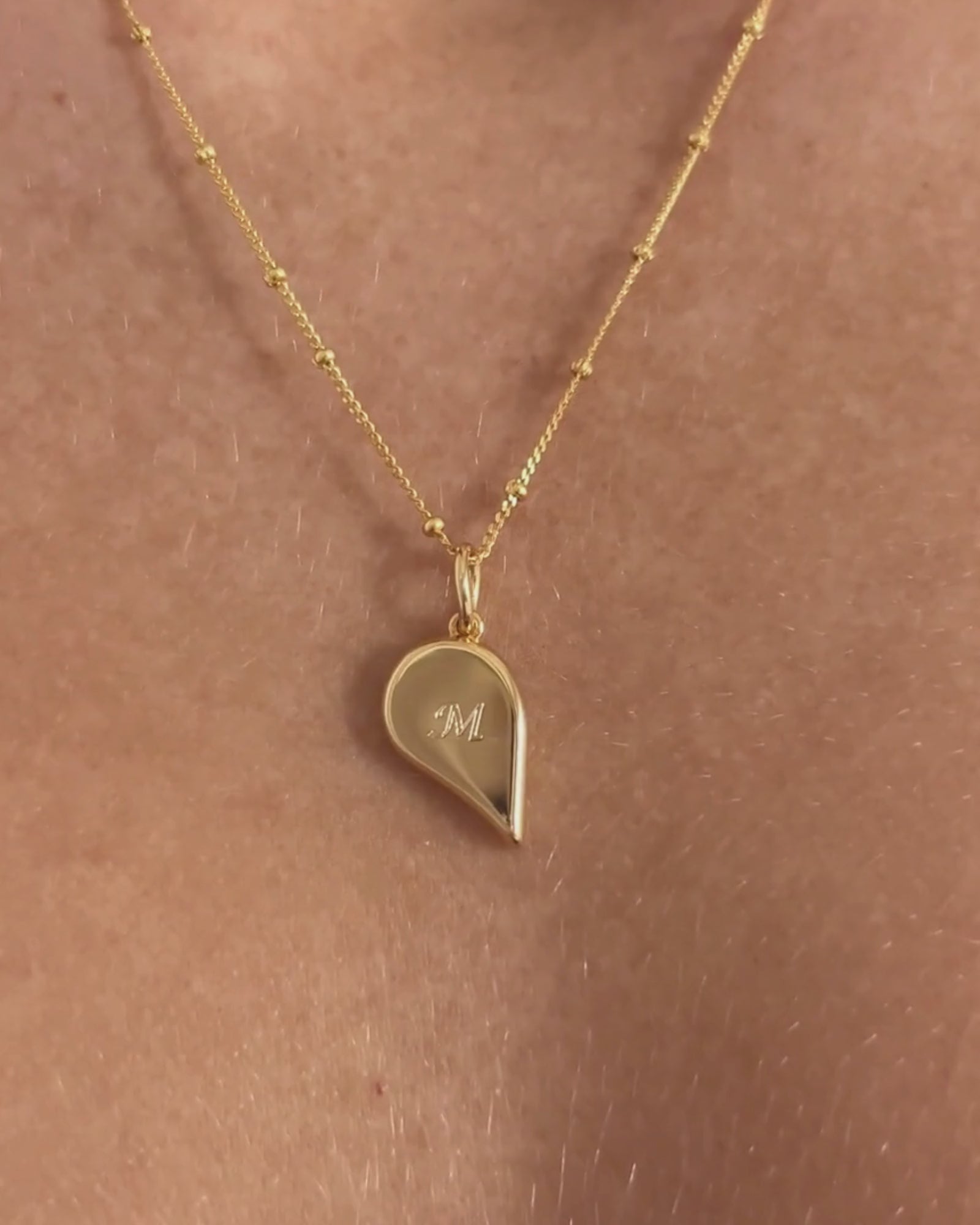 18k Gold | Bobble Chain | Digital Initial
