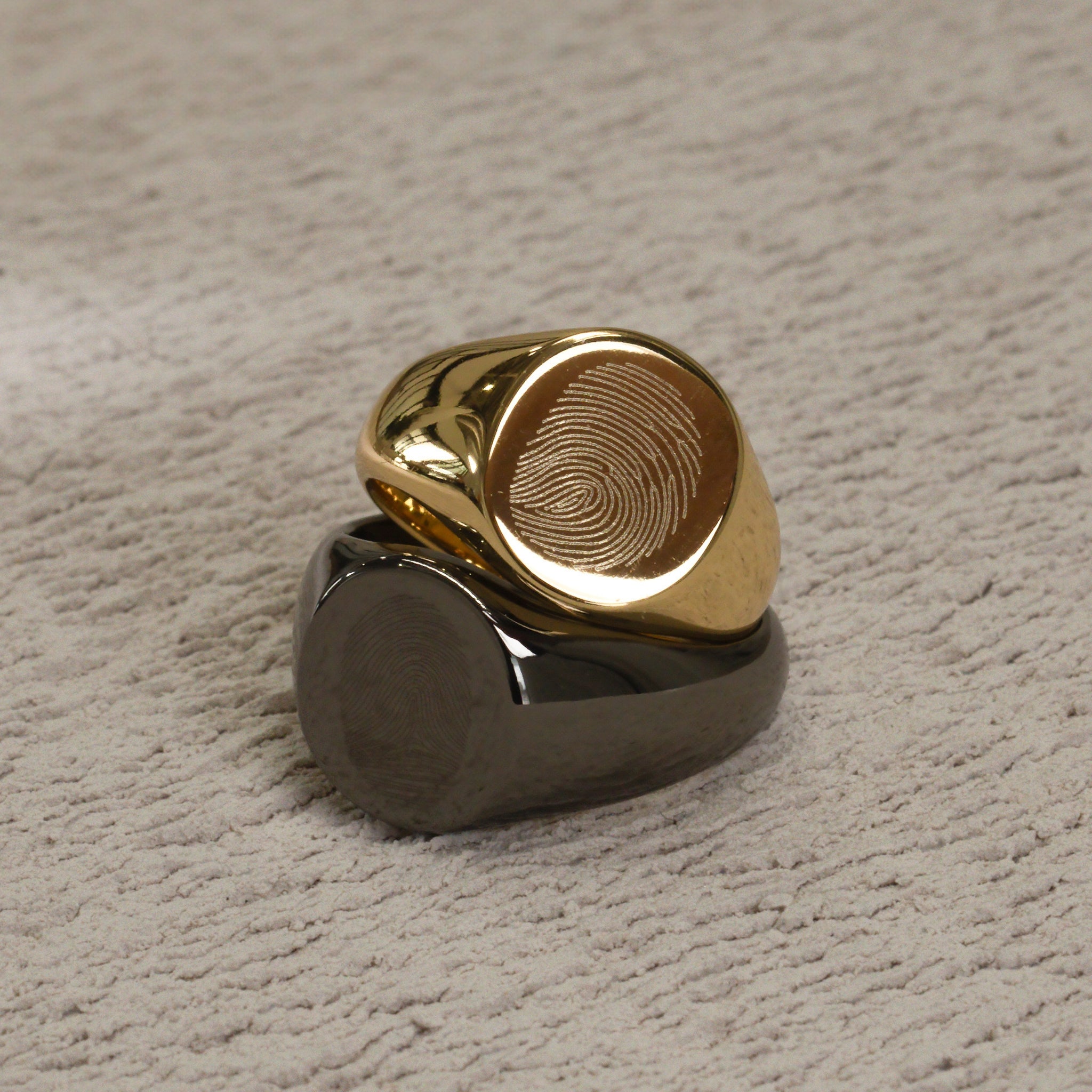 The Classic Fingerprint Signet Ring