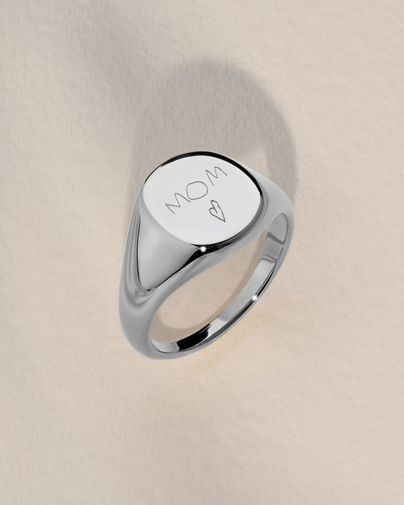 The Handwriting Signet Ring