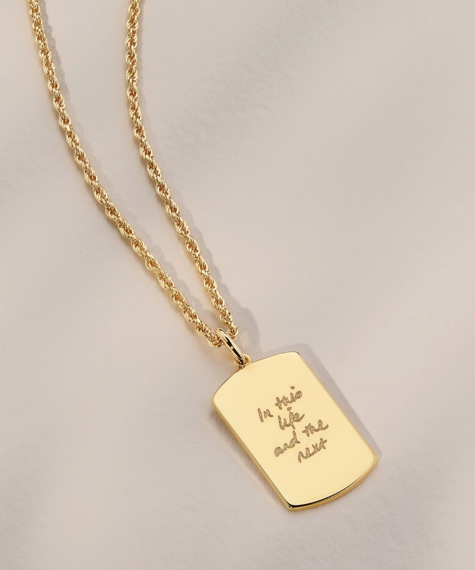 18k Gold Vermeil | Rope Chain