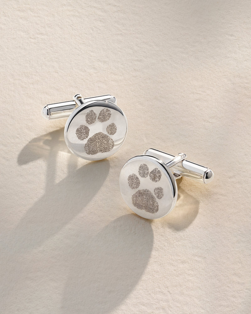 The Paw Print Cufflinks