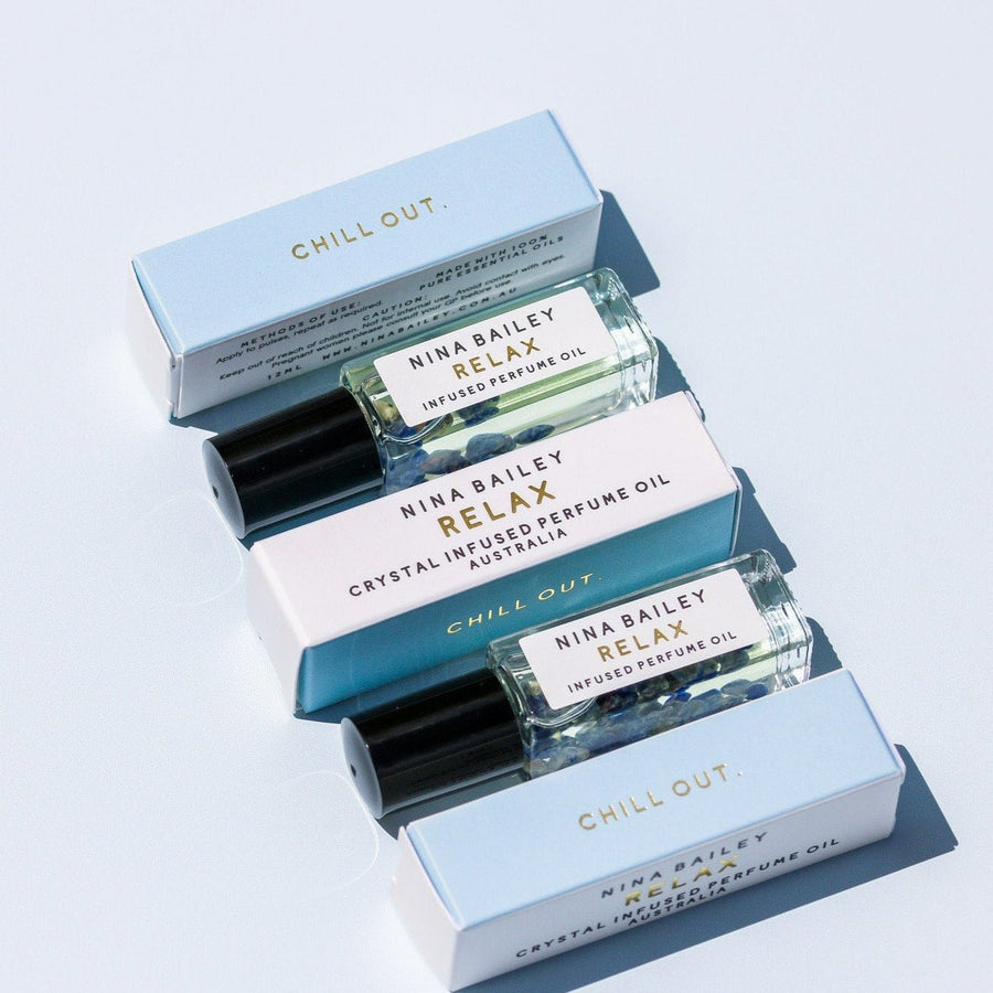 Nina Bailey Relax Essential Perfume Oil - Deja Marc Jewellery
