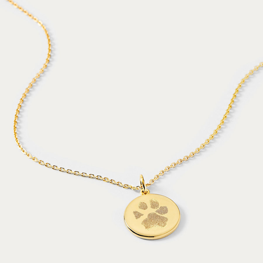 The Paw Print Necklace | Diamond Chain - Deja Marc Jewellery